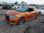 2013 Hyundai Veloster Turbo Orange vin: KMHTC6AE4DU168042