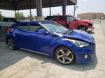 2013 Hyundai Veloster Turbo Синий vin: KMHTC6AE4DU168106