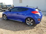 2013 Hyundai Veloster Turbo Blue vin: KMHTC6AE4DU168106