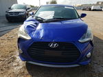 2013 Hyundai Veloster Turbo Синий vin: KMHTC6AE4DU168106