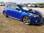 2013 Hyundai Veloster Turbo Blue vin: KMHTC6AE4DU168106