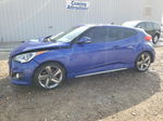 2013 Hyundai Veloster Turbo Blue vin: KMHTC6AE4DU168106