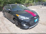 2013 Hyundai Veloster Turbo W/black Black vin: KMHTC6AE4DU169966