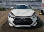 2013 Hyundai Veloster Turbo White vin: KMHTC6AE5DU086515