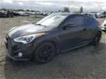 2013 Hyundai Veloster Turbo Black vin: KMHTC6AE5DU105922