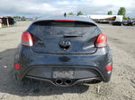 2013 Hyundai Veloster Turbo Black vin: KMHTC6AE5DU105922