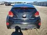 2013 Hyundai Veloster Turbo Black vin: KMHTC6AE5DU124261