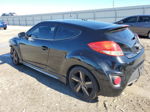 2013 Hyundai Veloster Turbo Black vin: KMHTC6AE5DU124261