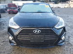 2013 Hyundai Veloster Turbo Black vin: KMHTC6AE5DU129279