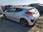 2013 Hyundai Veloster Turbo Silver vin: KMHTC6AE6DU084384