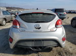 2013 Hyundai Veloster Turbo Silver vin: KMHTC6AE6DU084384