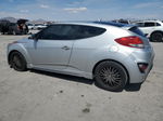 2013 Hyundai Veloster Turbo Silver vin: KMHTC6AE6DU114354