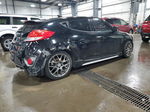 2013 Hyundai Veloster Turbo Black vin: KMHTC6AE6DU127525