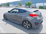 2013 Hyundai Veloster Turbo W/blue Gray vin: KMHTC6AE6DU130599