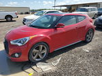 2013 Hyundai Veloster Turbo Red vin: KMHTC6AE7DU110524