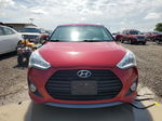 2013 Hyundai Veloster Turbo Red vin: KMHTC6AE7DU110524