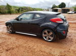 2013 Hyundai Veloster Turbo Black vin: KMHTC6AE7DU127825