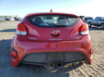 2013 Hyundai Veloster Turbo Red vin: KMHTC6AE7DU140851