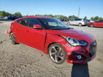 2013 Hyundai Veloster Turbo Red vin: KMHTC6AE7DU140851