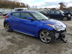 2013 Hyundai Veloster Turbo Синий vin: KMHTC6AE7DU140932