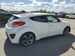 2013 Hyundai Veloster Turbo White vin: KMHTC6AE7DU157049