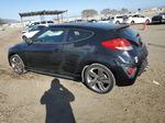 2013 Hyundai Veloster Turbo Black vin: KMHTC6AE7DU160209