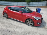 2013 Hyundai Veloster Turbo Red vin: KMHTC6AE7DU163787