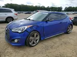 2013 Hyundai Veloster Turbo Синий vin: KMHTC6AE7DU165345