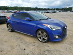 2013 Hyundai Veloster Turbo Синий vin: KMHTC6AE7DU165345