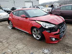 2013 Hyundai Veloster Turbo Red vin: KMHTC6AE7DU167984