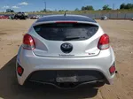 2013 Hyundai Veloster Turbo Silver vin: KMHTC6AE7DU172831