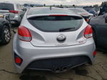 2013 Hyundai Veloster Turbo Silver vin: KMHTC6AE7DU177057