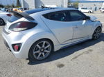 2013 Hyundai Veloster Turbo Серебряный vin: KMHTC6AE8DU108281