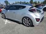 2013 Hyundai Veloster Turbo Серебряный vin: KMHTC6AE8DU108281