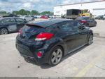 2013 Hyundai Veloster Turbo W/black Black vin: KMHTC6AE8DU120608