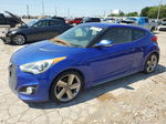 2013 Hyundai Veloster Turbo Blue vin: KMHTC6AE8DU151826