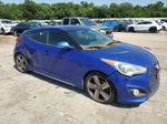 2013 Hyundai Veloster Turbo Blue vin: KMHTC6AE8DU151826