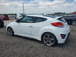 2013 Hyundai Veloster Turbo White vin: KMHTC6AE8DU172644