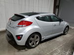 2013 Hyundai Veloster Turbo Silver vin: KMHTC6AE8DU177312