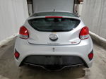 2013 Hyundai Veloster Turbo Silver vin: KMHTC6AE8DU177312