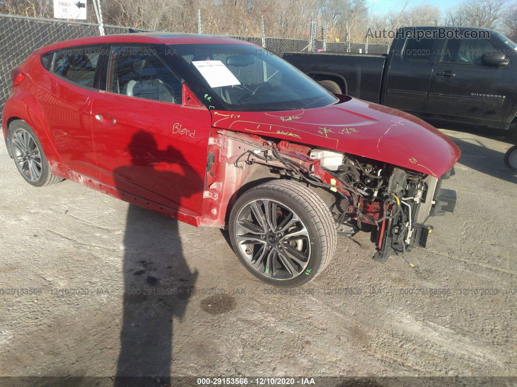 hyundai veloster turbo red