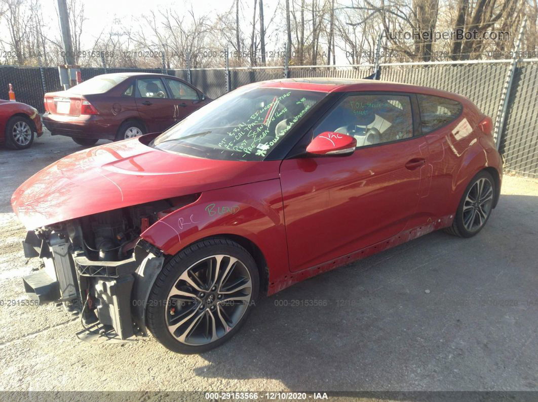 hyundai veloster turbo red