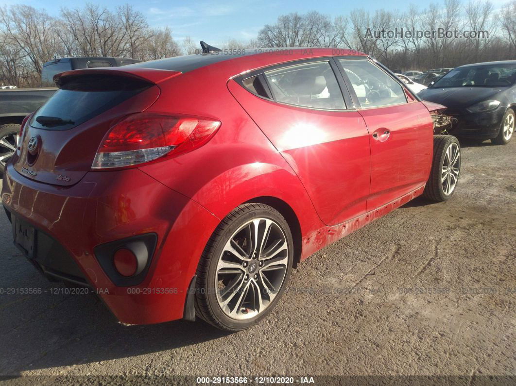 hyundai veloster turbo red