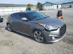 2013 Hyundai Veloster Turbo Серый vin: KMHTC6AE9DU135053