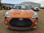 2013 Hyundai Veloster Turbo Оранжевый vin: KMHTC6AE9DU135439