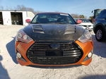 2013 Hyundai Veloster Turbo Orange vin: KMHTC6AE9DU137918