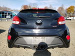 2013 Hyundai Veloster Turbo Black vin: KMHTC6AE9DU155710