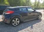 2013 Hyundai Veloster Turbo Black vin: KMHTC6AEXDU110047