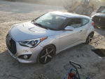 2013 Hyundai Veloster Turbo Silver vin: KMHTC6AEXDU110789