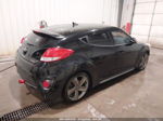 2013 Hyundai Veloster Turbo W/black Black vin: KMHTC6AEXDU112655